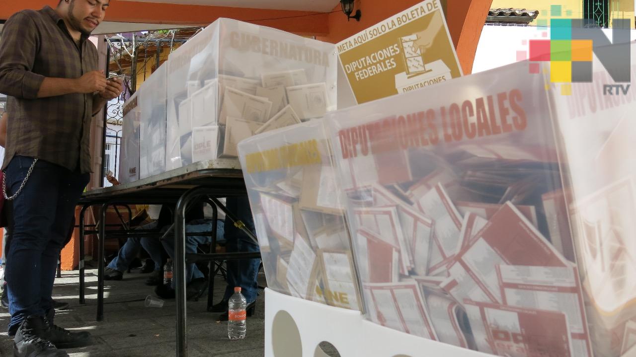 Elección en Veracruz tuvo el 65% de participación
