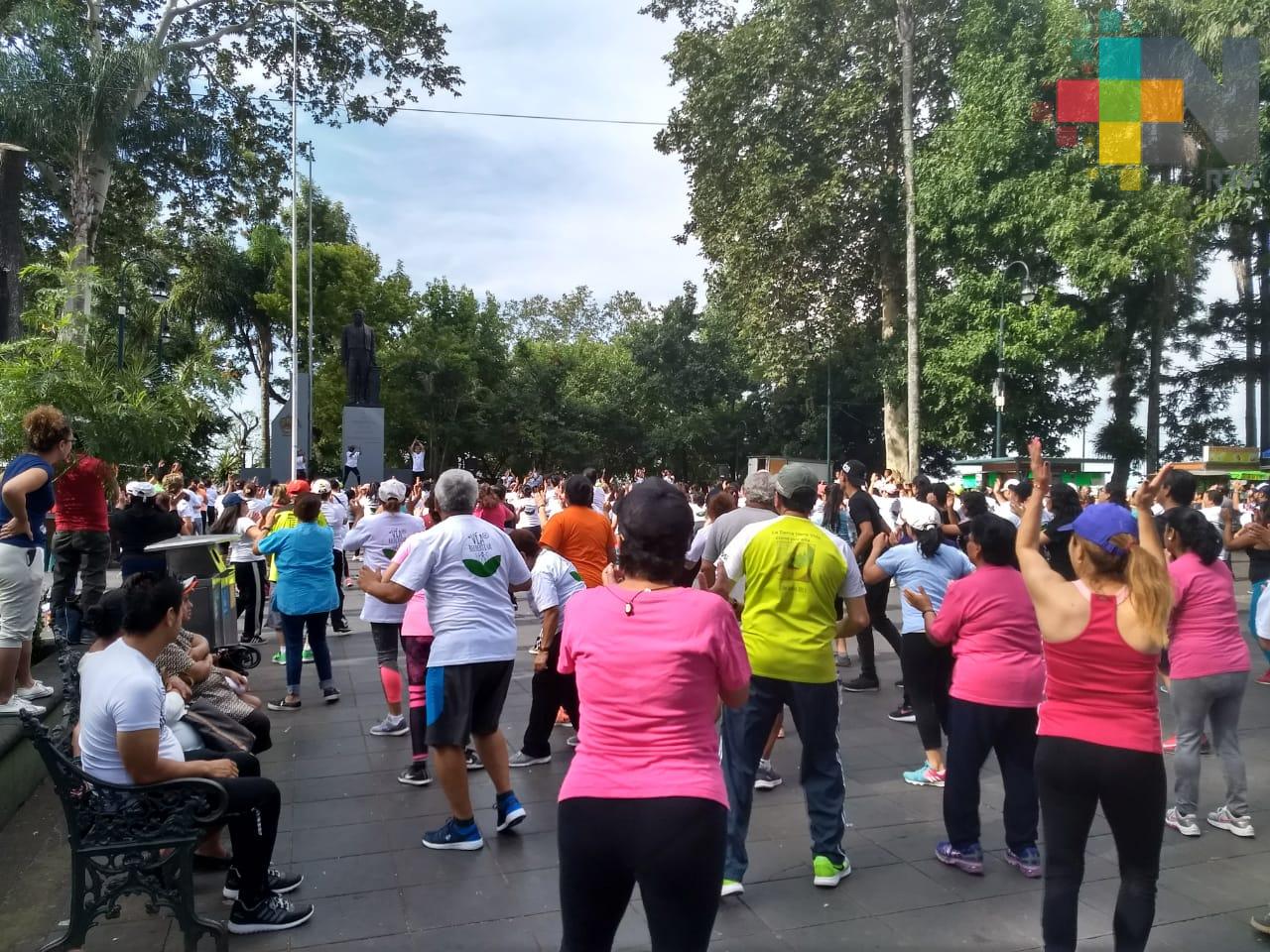 Familias enteras asistieron a la Vía Recreativa