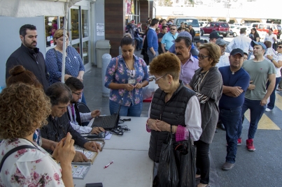 Coparmex reporta alta afluencia de votantes en el país