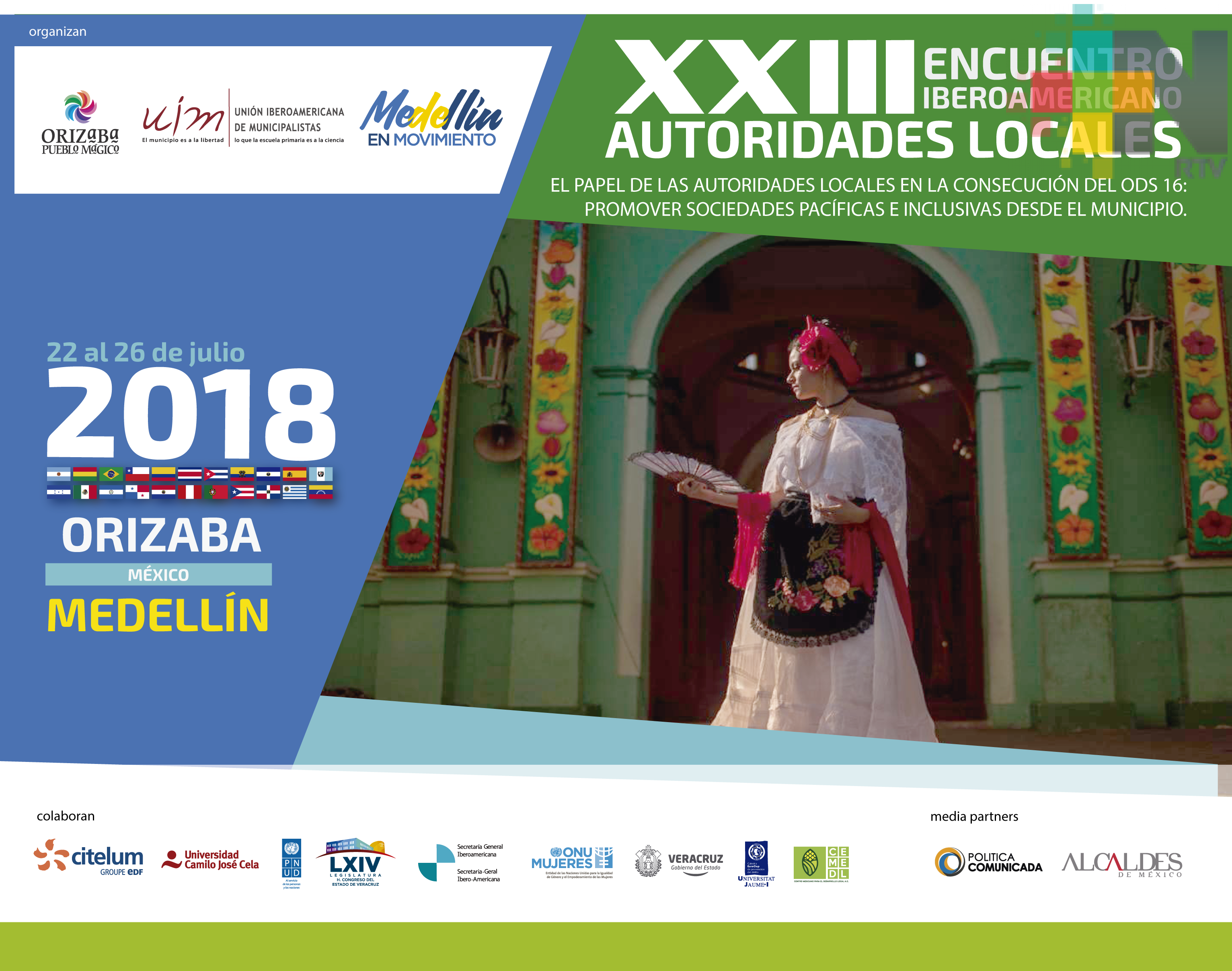 Invitan al XXIII Encuentro Iberoamericano de Autoridades Locales