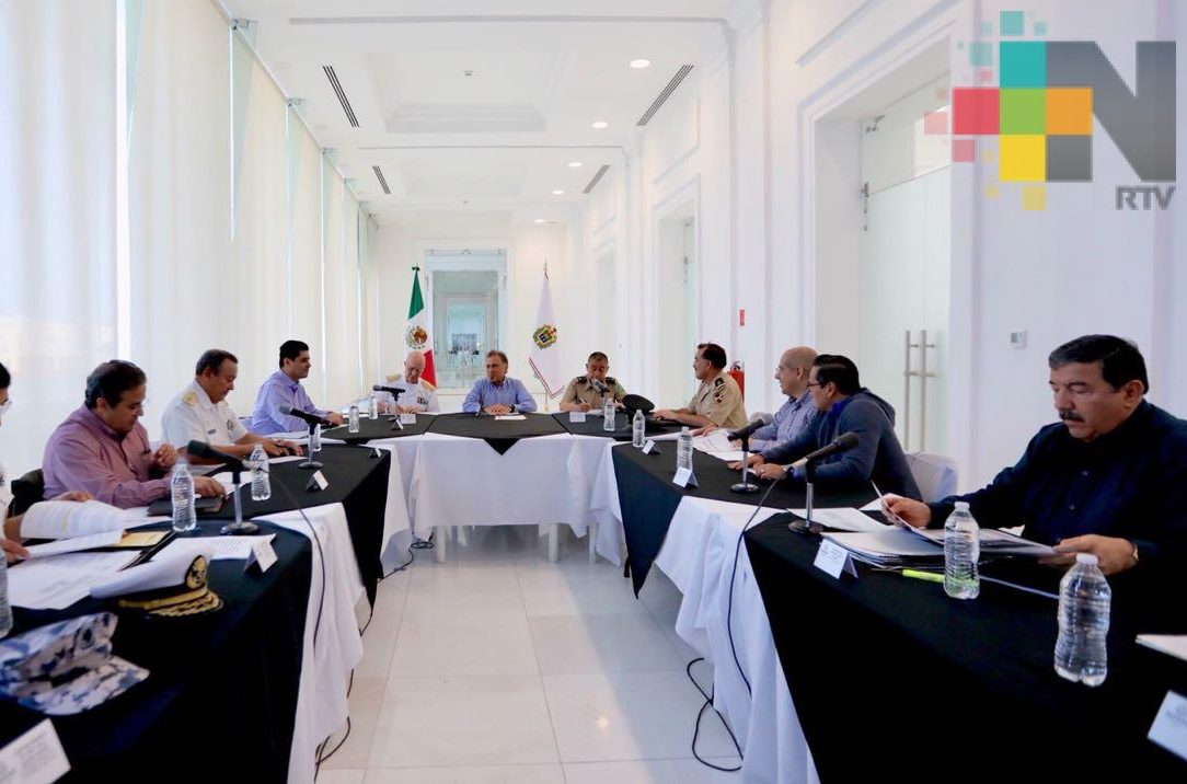 Gobernador Yunes encabeza reunión del Grupo de Coordinación Veracruz