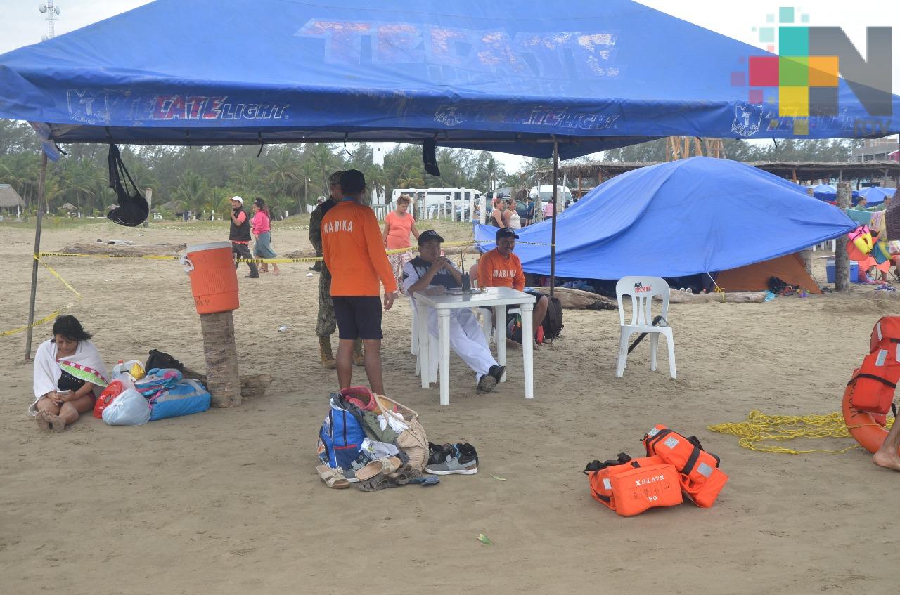 En playas de Tuxpan ponen en marcha Operación Salvavidas 2018