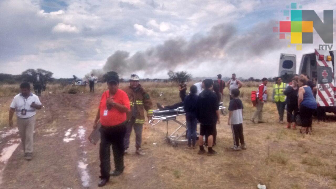 No hubo muertos por caída de avión en Durango, confirma gobernador