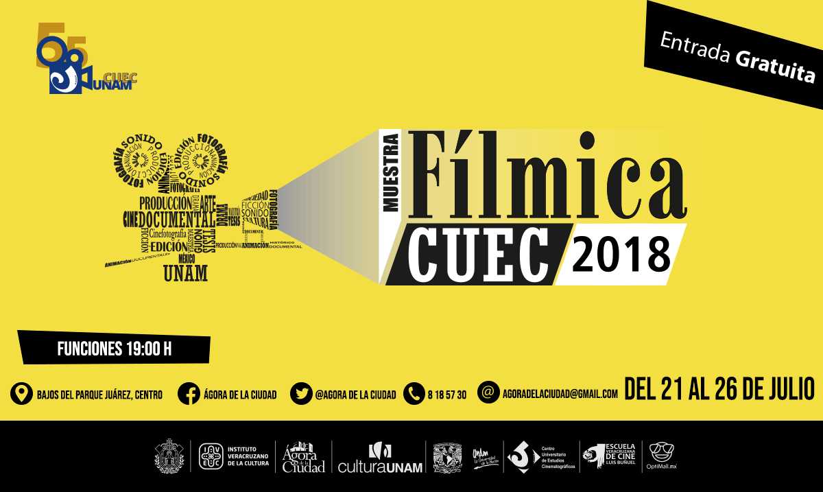 Inicia Muestra fílmica CUEC en el Ágora de la Ciudad