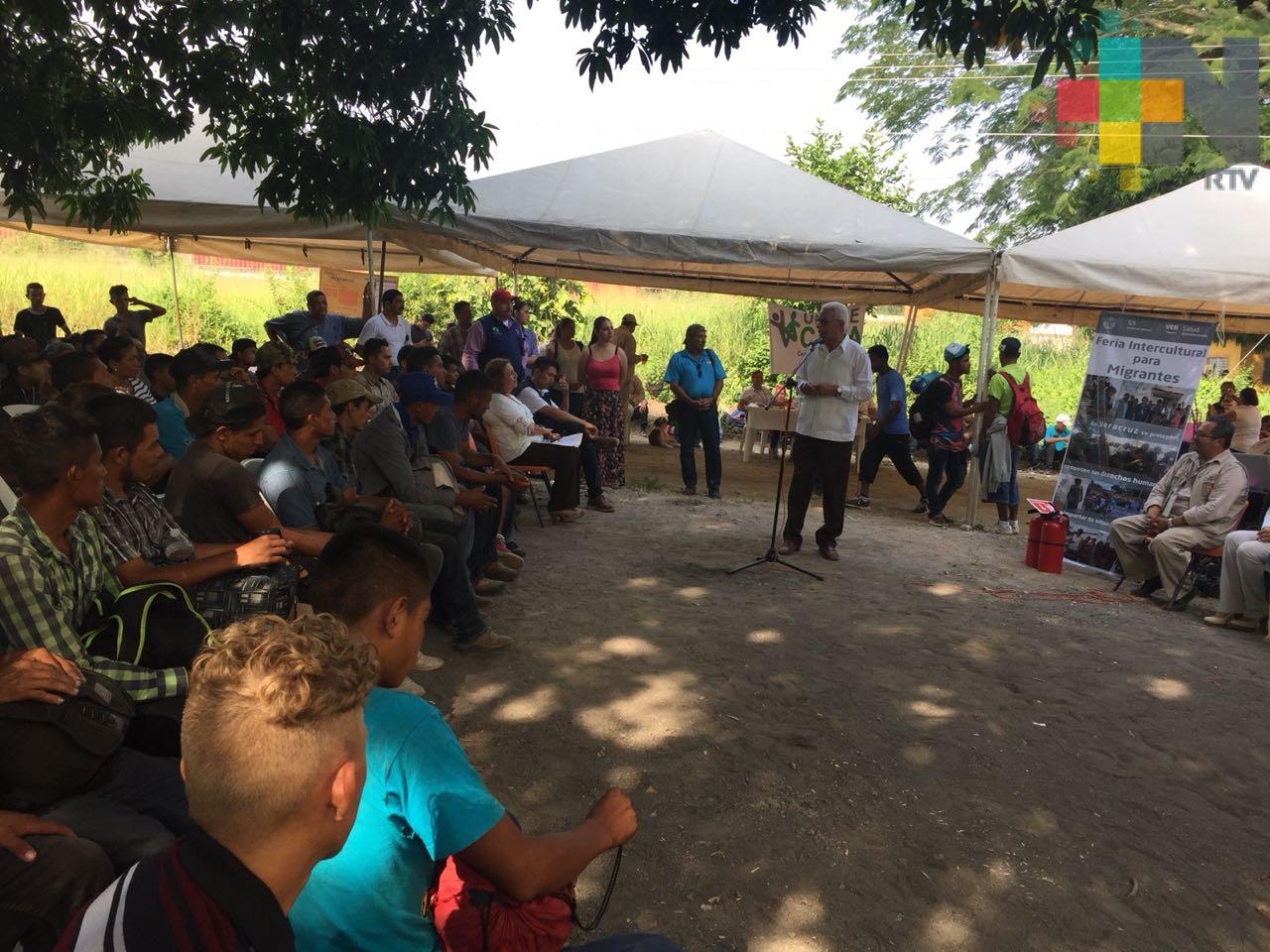 Realizan “Feria Intercultural del Migrante” en Tierra Blanca