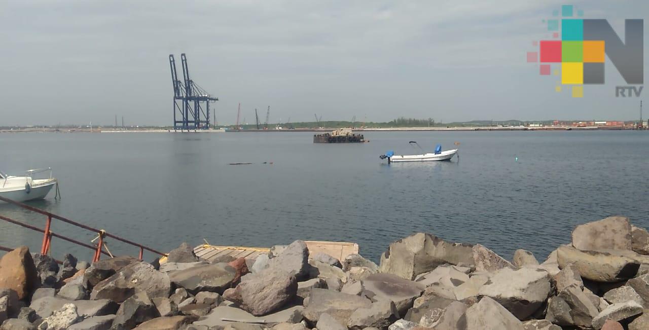 Avanzan trabajos del nuevo puerto de Veracruz, en agosto arribará un segundo buque