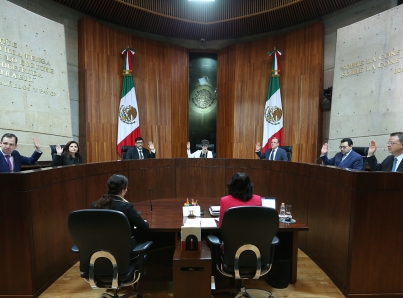 Tribunal declara improcedentes 14 juicios sobre elección de senadores