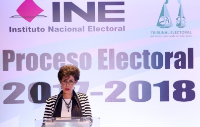 Llama magistrada electoral a partidos y candidatos a respetar reglas
