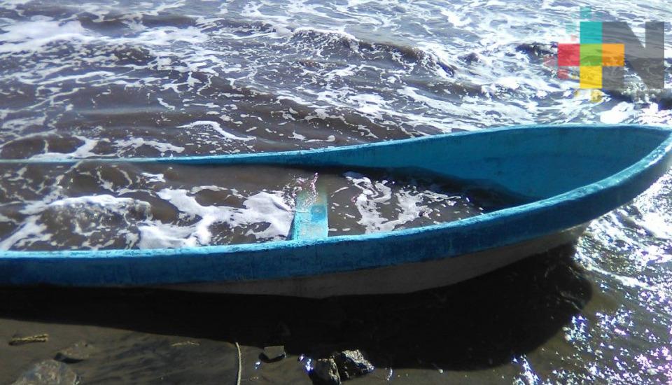 Pescadores del sur de Veracruz son afectados por los fenómenos meteorológicos