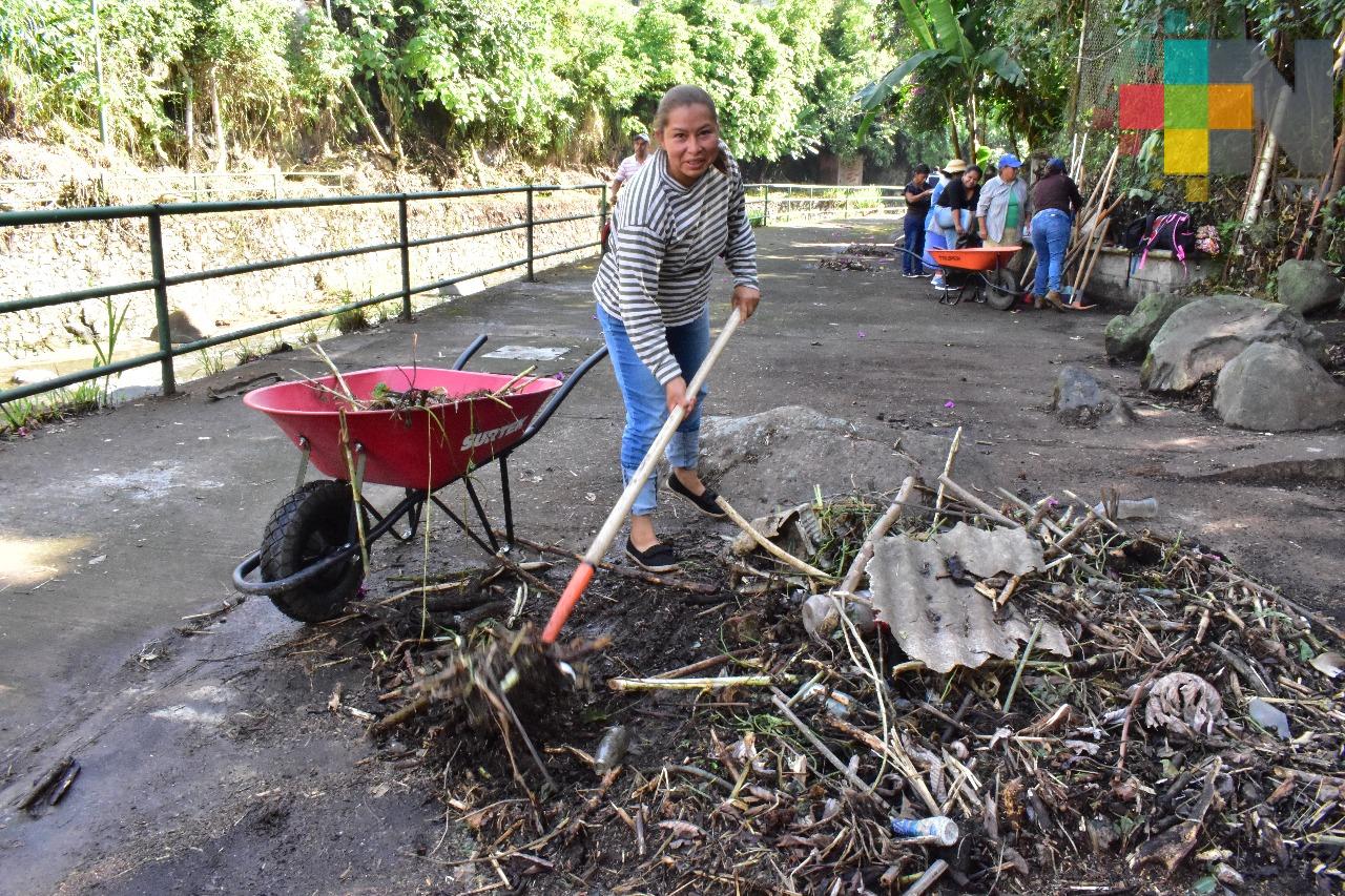 Avanzan trabajos de rescate de zonas abandonadas en el río San Antonio en Córdoba