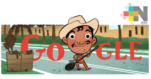Homenaje a «Cantinflas» con doodle en aniversario de su nacimiento