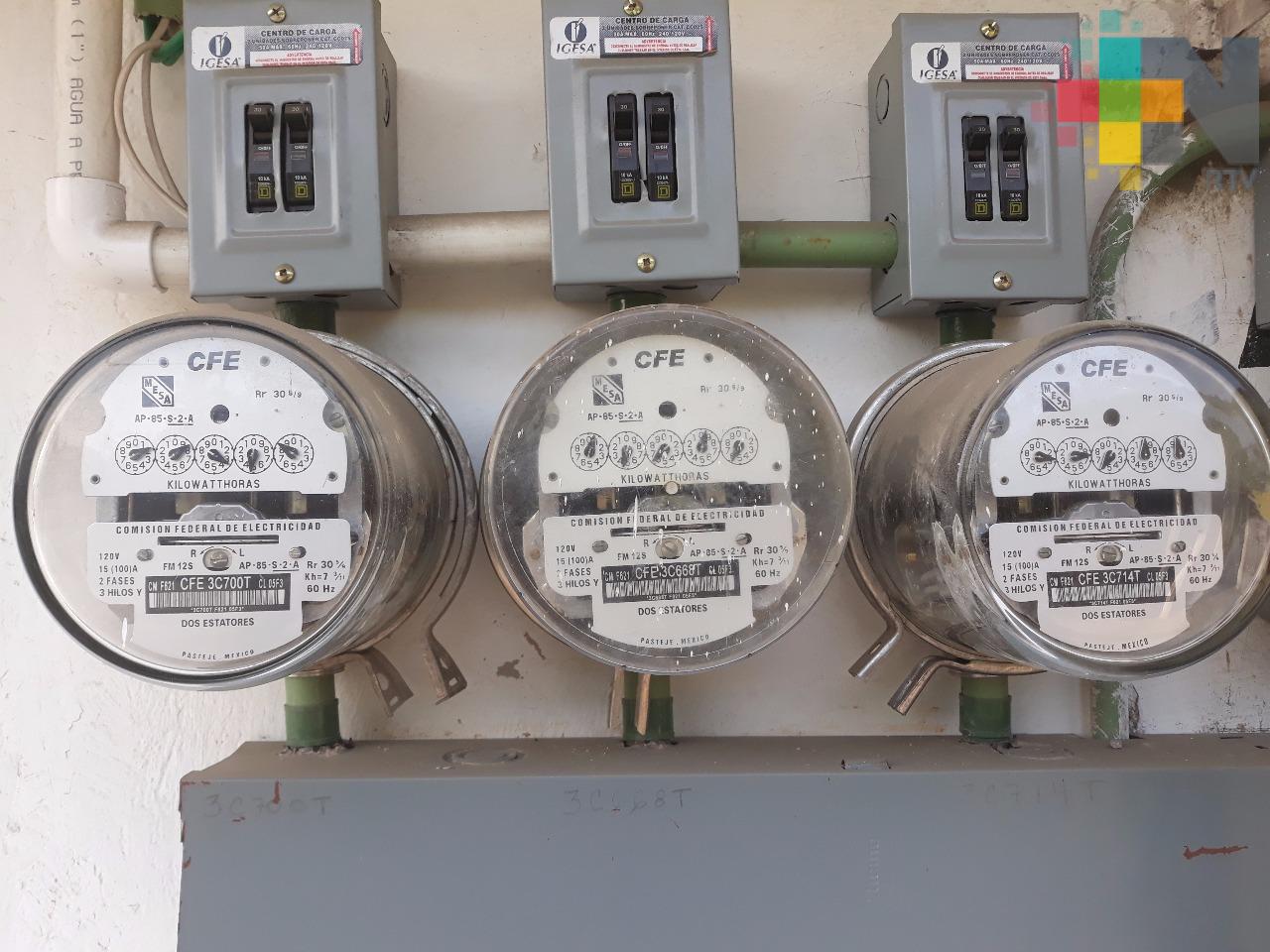 Tuxpeños interponen quejas ante Profeco por aumento en tarifas de energía eléctrica