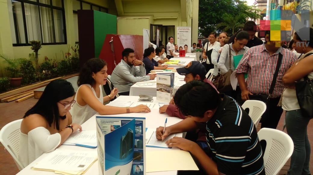 Realizan la Segunda Feria Nacional de Empleo para Jóvenes en Coatzacoalcos
