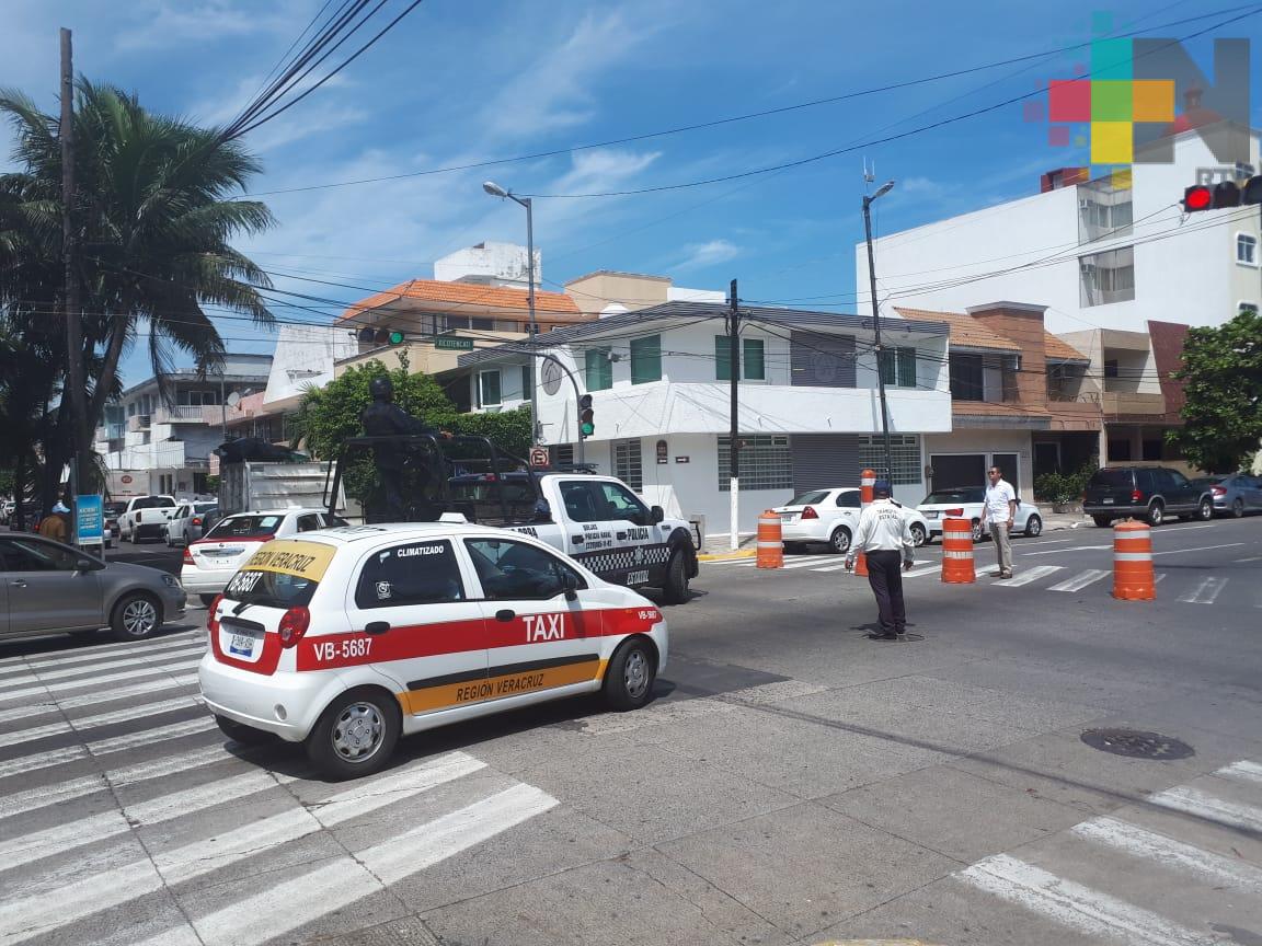 Cierran calles por Festival Velas de Veracruz