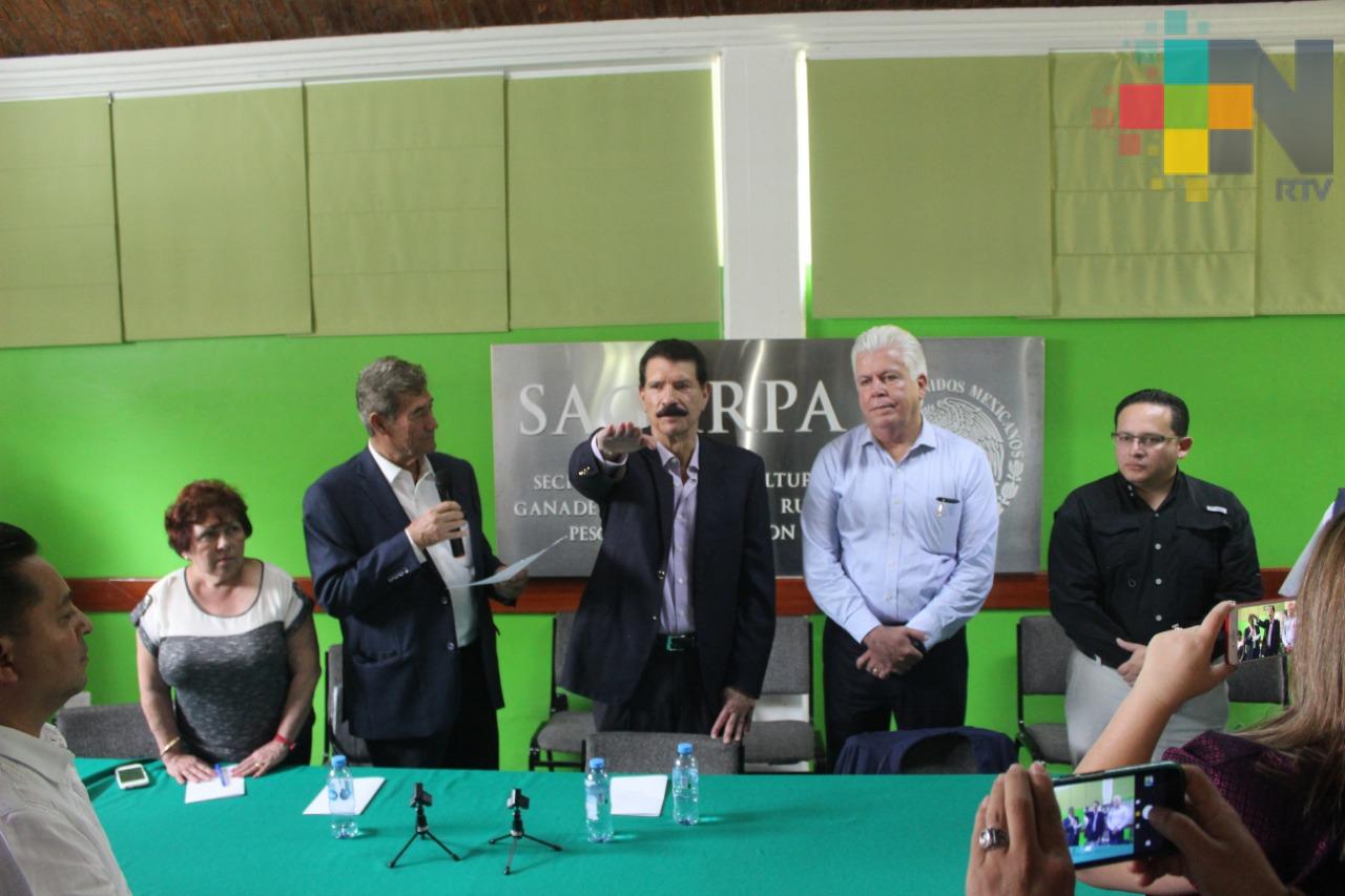 Nombran al ingeniero Octavio Legarreta Guerrero como delegado de Sagarpa en Veracruz
