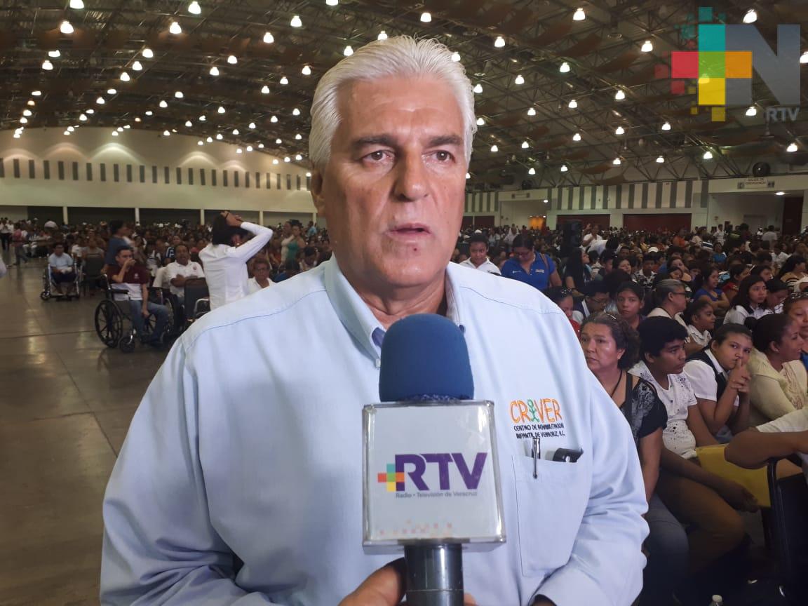 Al mes, Criver atiende a 10 mil niños de 26 municipios de Veracruz