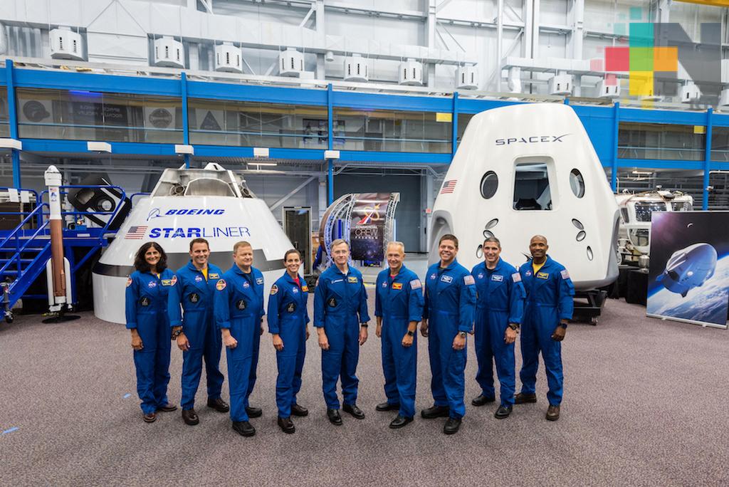 NASA presenta primeros astronautas para vuelos comerciales al espacio