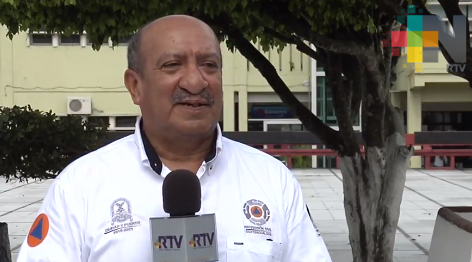 Jorge García, veterano con vocación en el Cuerpo de Bomberos de Coatzacoalcos