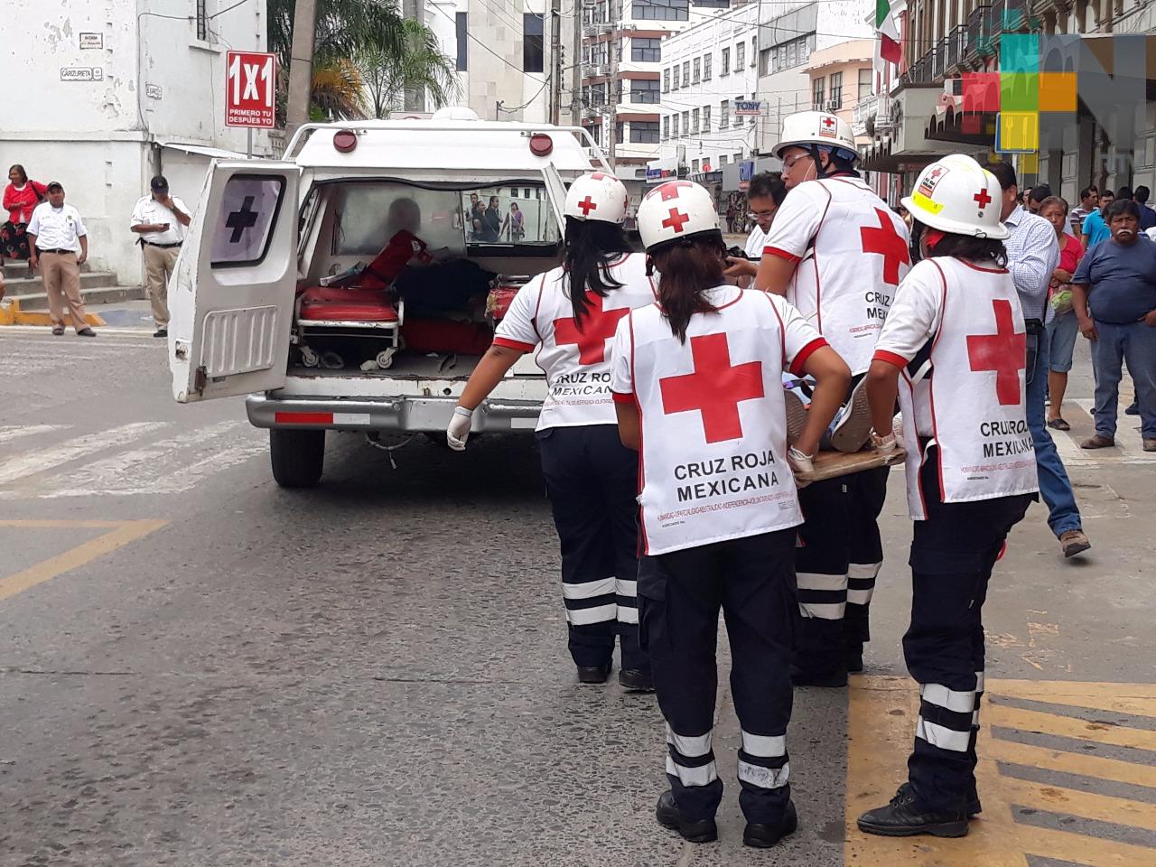 Cruz Roja Coatzacoalcos atiende 11 accidentes viales al día