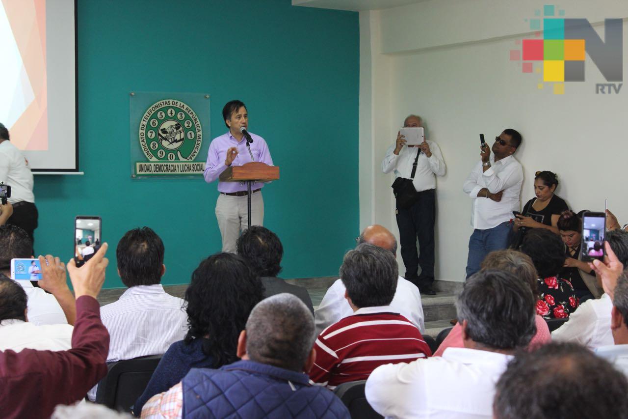 Los transportistas cumplirán con la normatividad y el gobierno con las obras necesarias: Cuitláhuac García