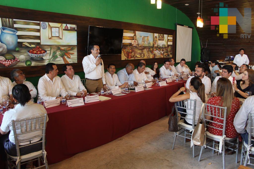 Impulsaremos el desarrollo regional con el apoyo de los empresarios veracruzanos: Cuitláhuac García
