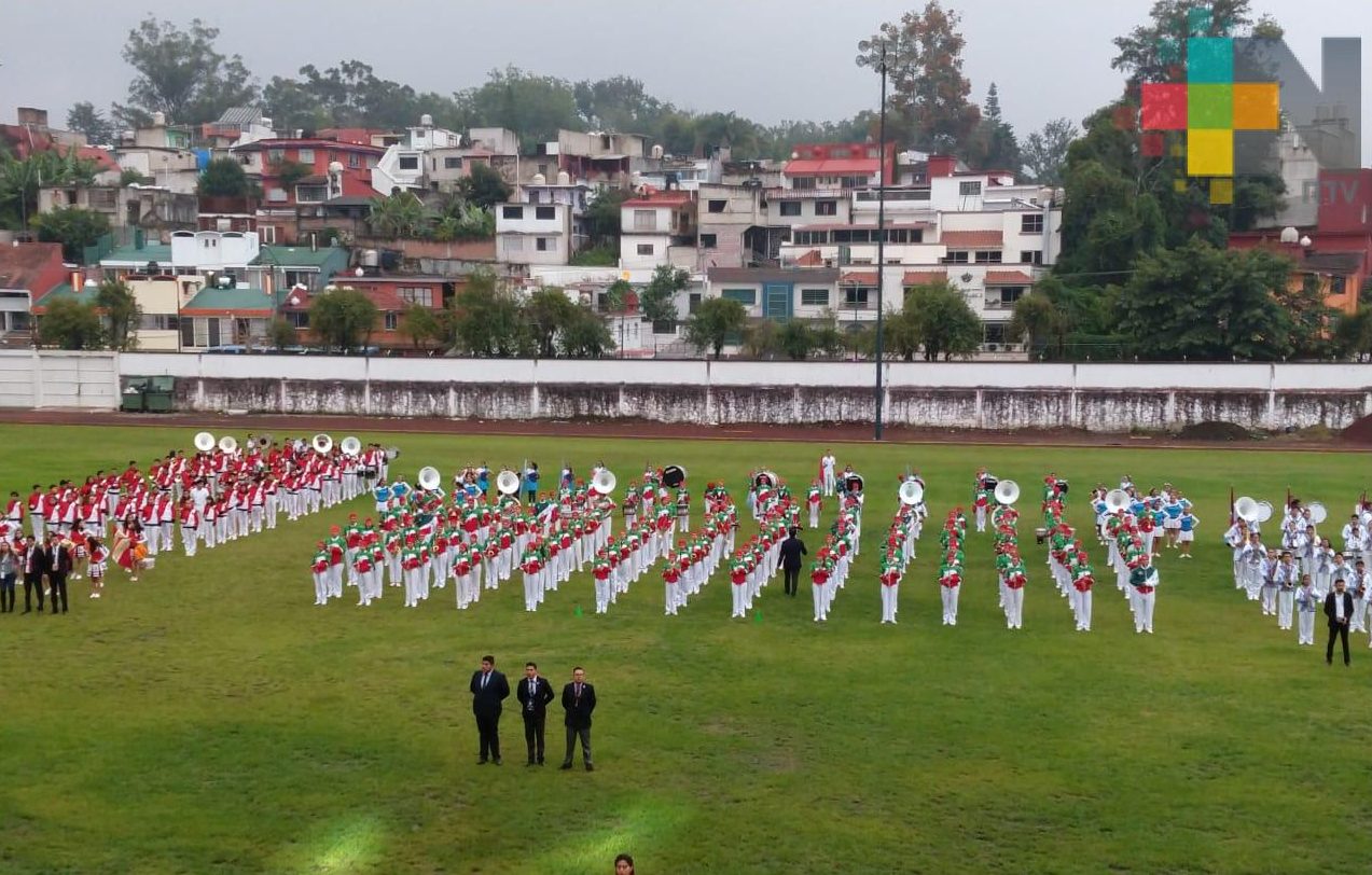 Antes de partir a Rusia, la Delfines Marching Band realiza presentación de despedida