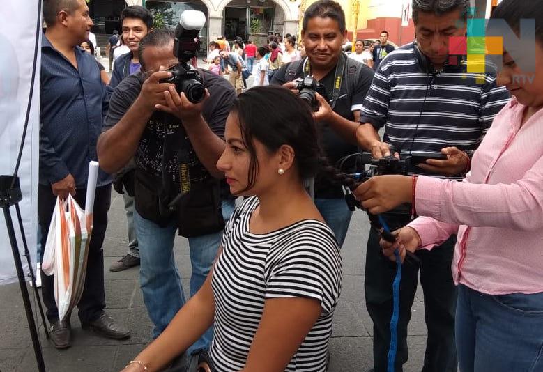 Realizan campaña de donación de cabello en Xalapa
