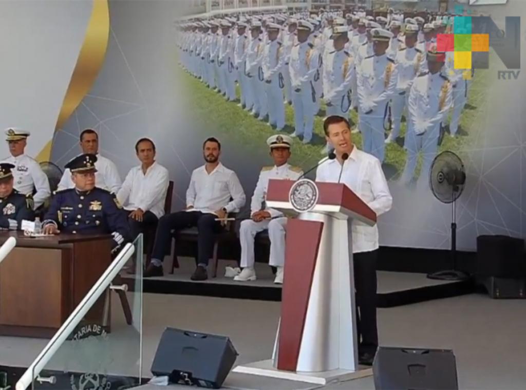 Transición ordenada y eficaz, muestra de madurez democrática: Peña Nieto