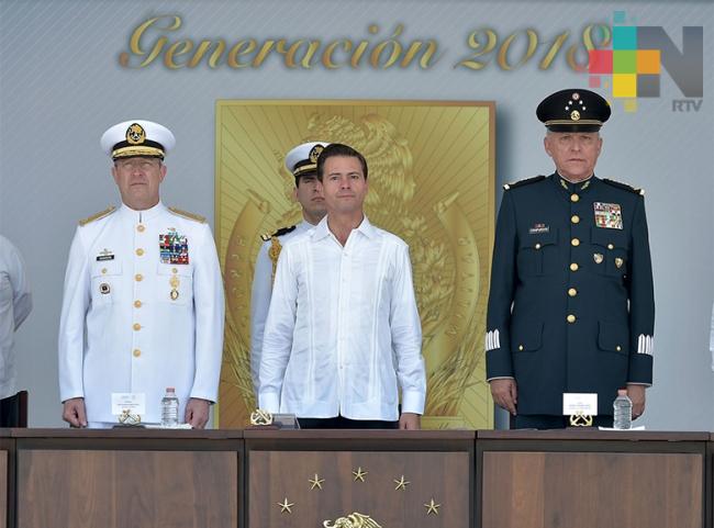 Transición ordenada y eficaz, muestra de madurez democrática Peña Nieto