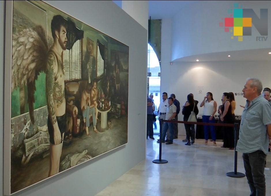 El artista plástico Edgar Cano inaugura exposición en la Pinacoteca Diego Rivera de Xalapa