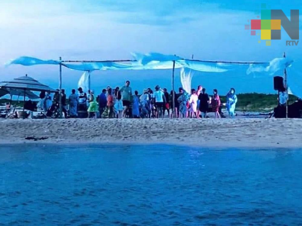 Ambientalistas piden sanción a responsables de fiesta en Isla Salmedina