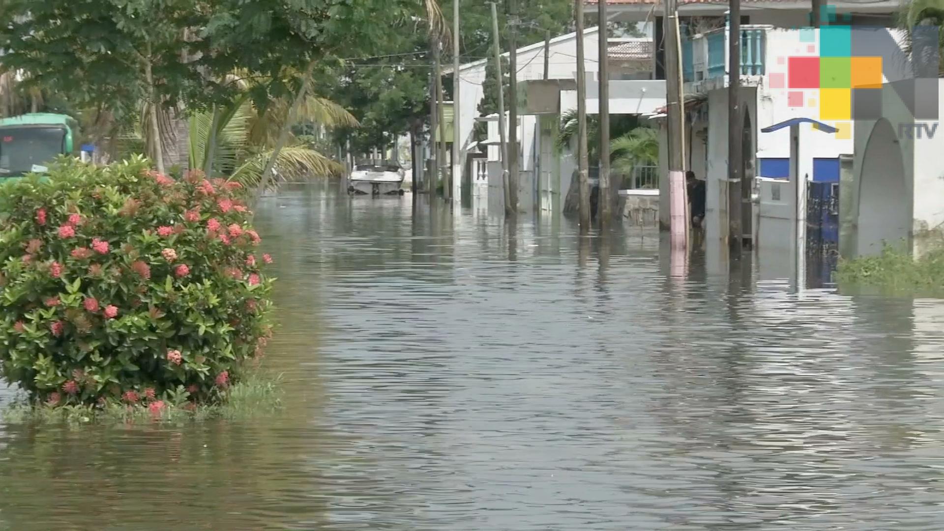 80 casas resultaron afectadas por la lluvia en el fraccionamiento Floresta