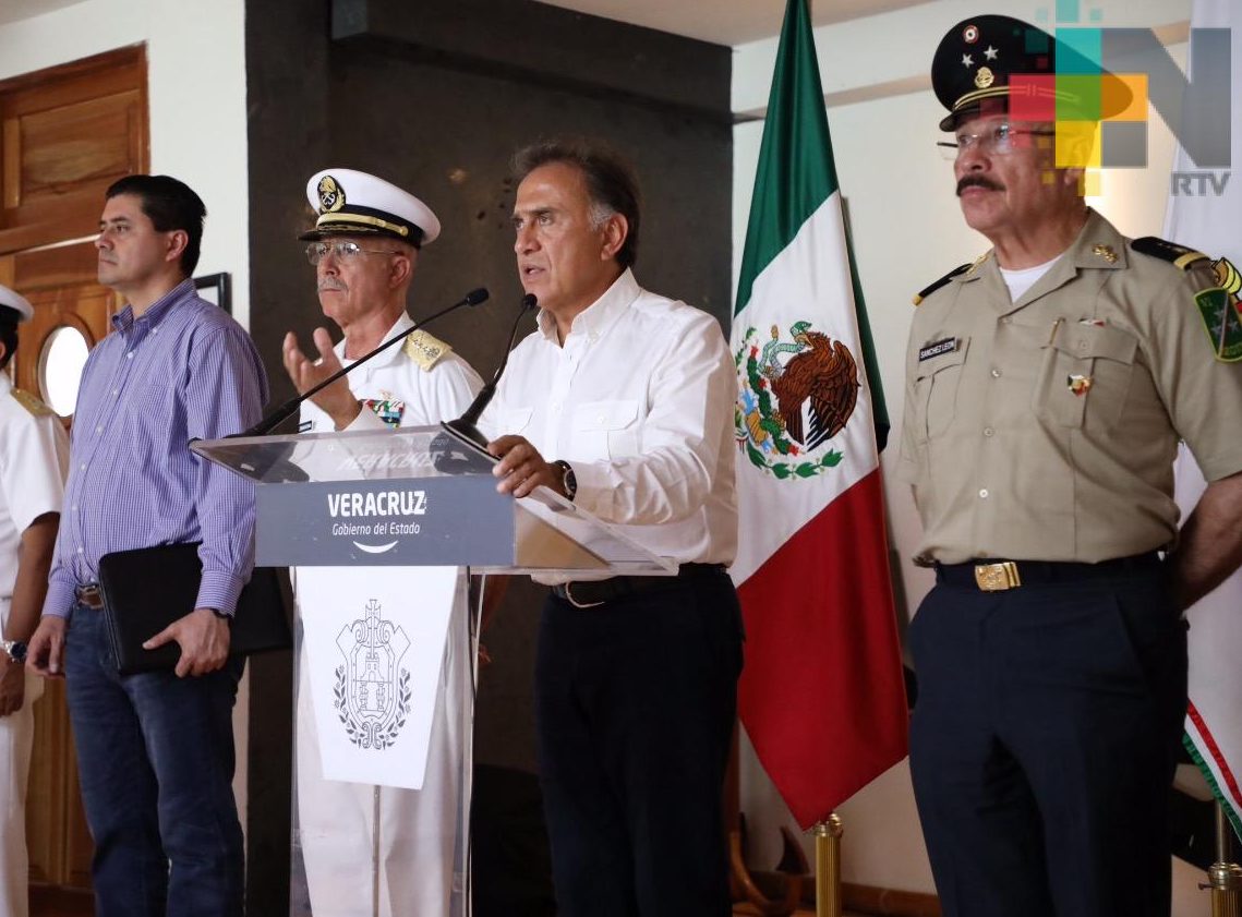 Se fortalecen los operativos de seguridad en la zona sur del estado: Gobernador Yunes