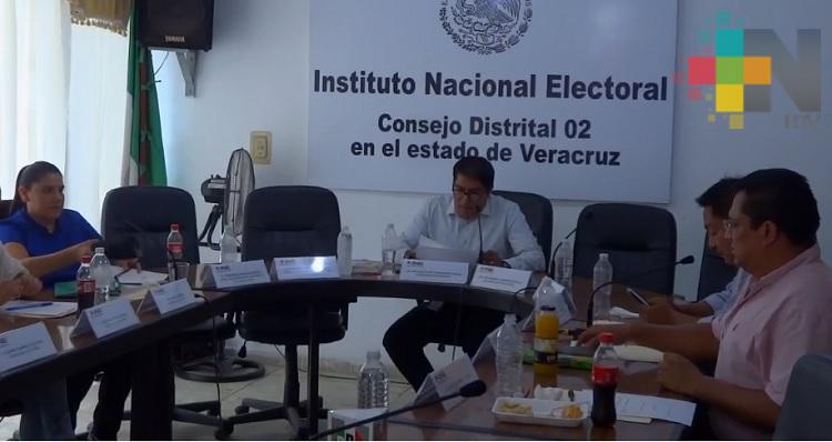 En Tantoyuca INE realiza sesión sobre conclusión del proceso electoral 2017-2018