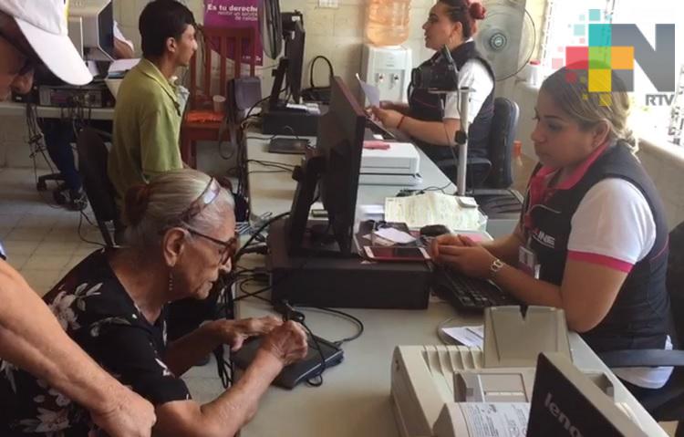 INE invita a renovar credencial para votar con terminación 18, en Tierra Blanca