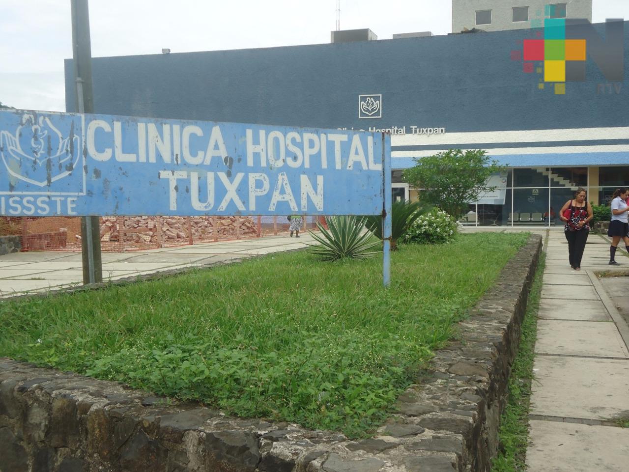 Concluye mantenimiento a clínica del ISSSTE, en Tuxpan
