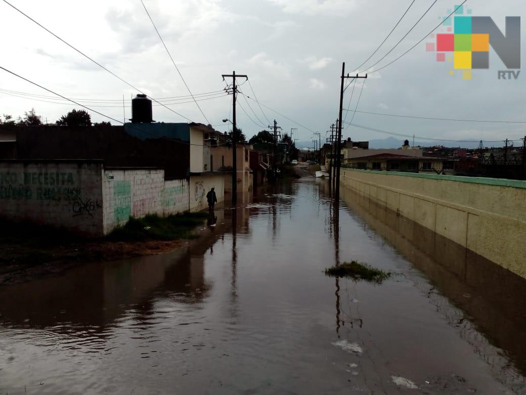 Lluvia inundó 17 colonias en Xalapa