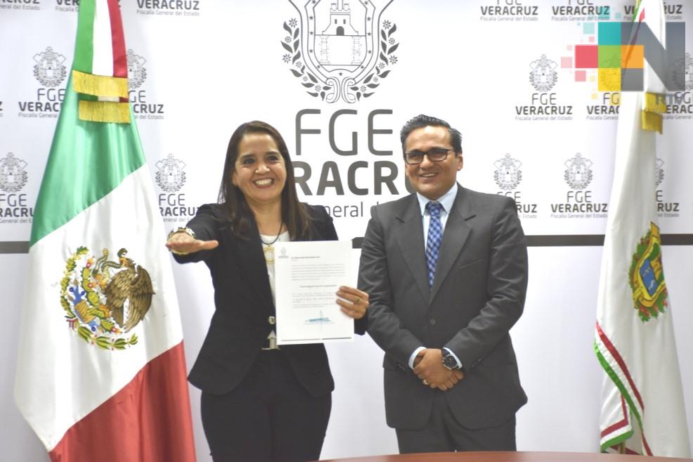 Designan a María Isabel Hernández Cruz como Fiscal Regional de la zona sur Coatzacoalcos