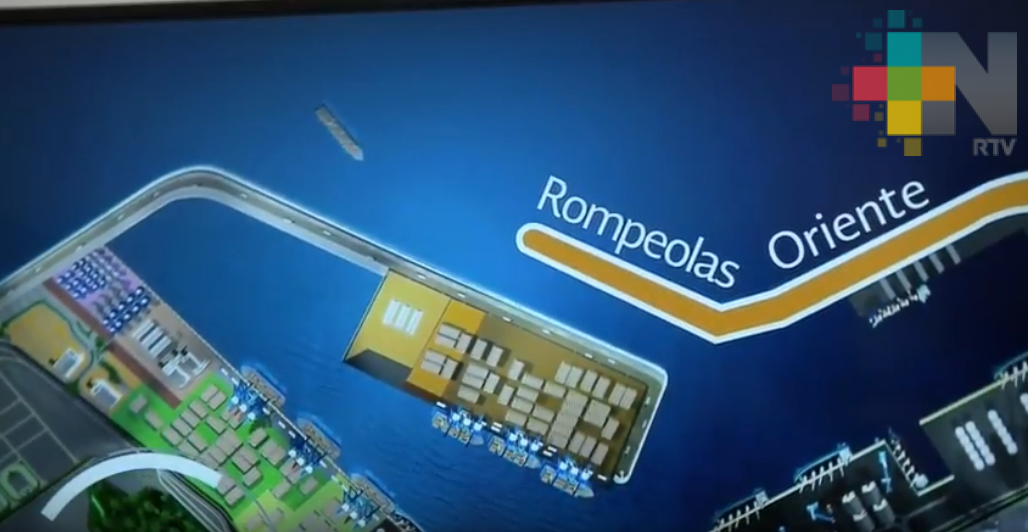 Nuevo puerto de Veracruz será una puerta de México hacia el mundo