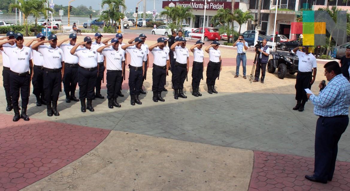 Inicia funciones Policía Turística con 20 elementos en Tuxpan