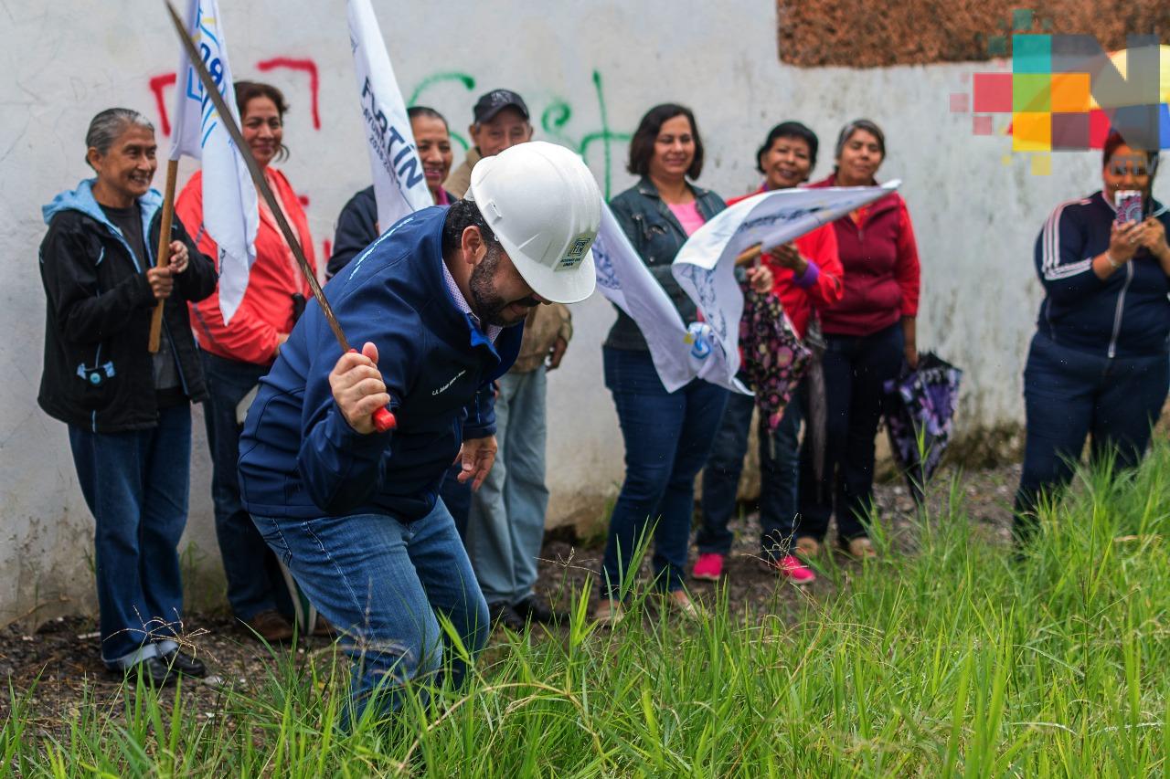 Ayuntamiento de Fortín inicia el programa de rescate de espacios públicos