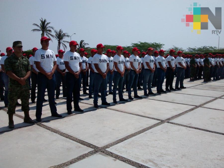 Invitan a jóvenes tuxpeños a formar parte de la sexta compañía del Servicio Militar Nacional