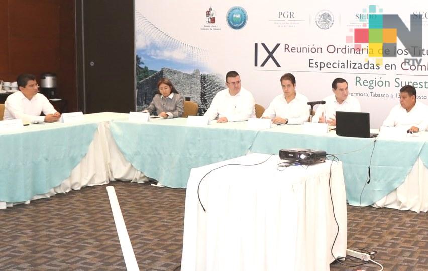 Participa Titular de la UECS-Veracruz en reunión de región Sureste