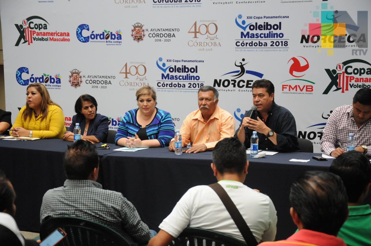 Arribarán a Córdoba exponentes del voleibol masculino para clasificar a los Juegos Panamericanos de Perú 2019