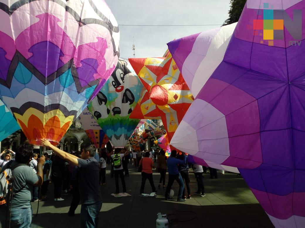 Invitan al festival de globos en San Andrés Tuxtla