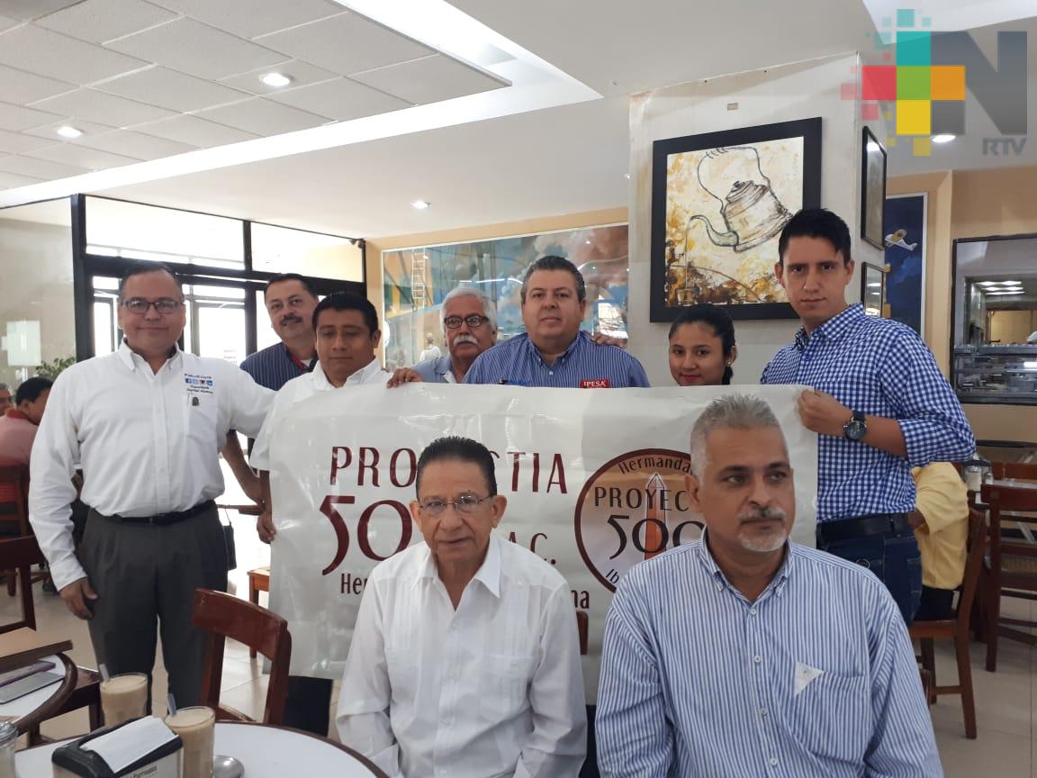 Asociación realiza pláticas y ponencias en el marco de la Fundación de los 500 años de la VeraCruz