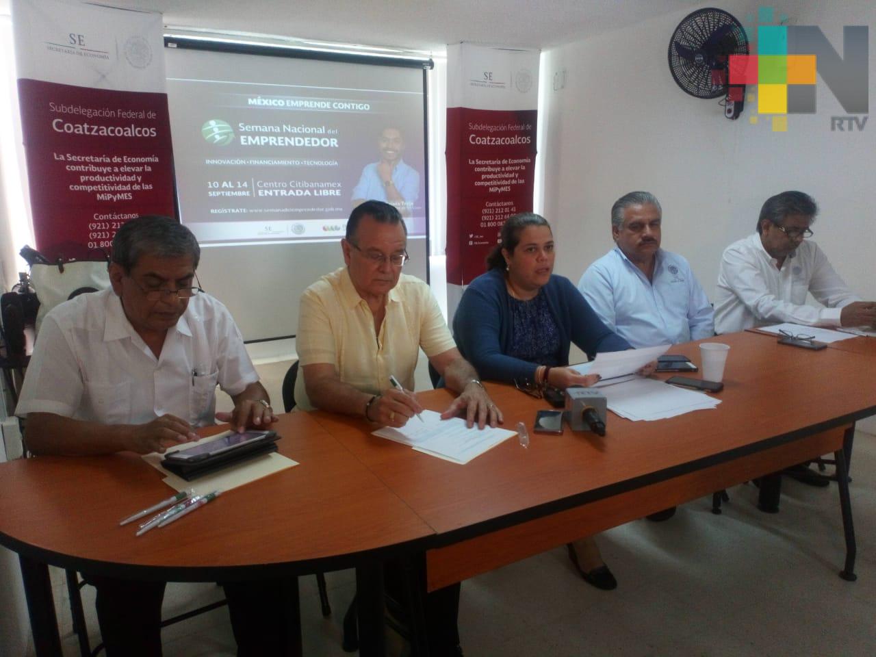 Invitan a participar en la Semana Nacional del Emprendedor