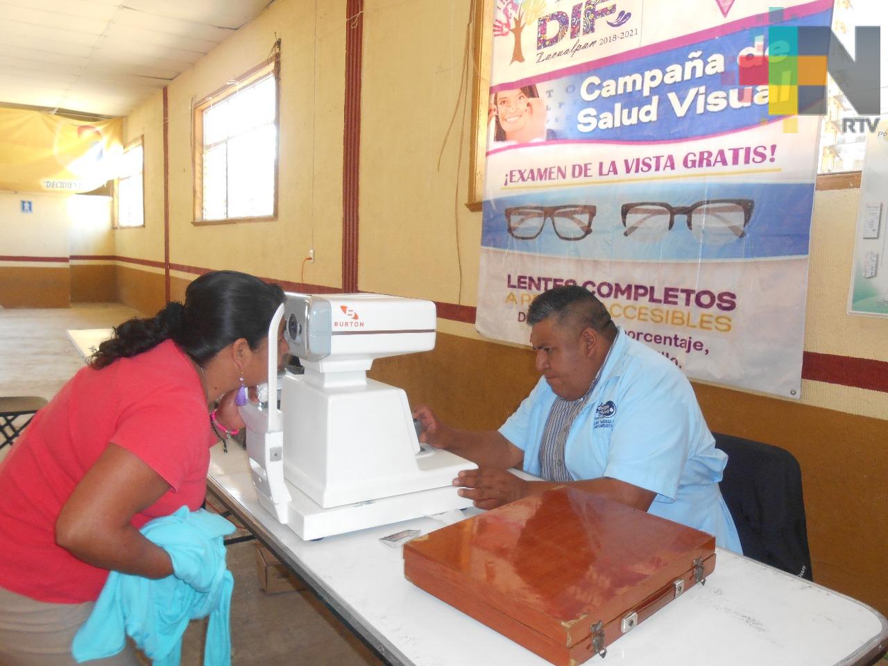 Continúan campañas de salud visual en la sierra de Huayacocotla