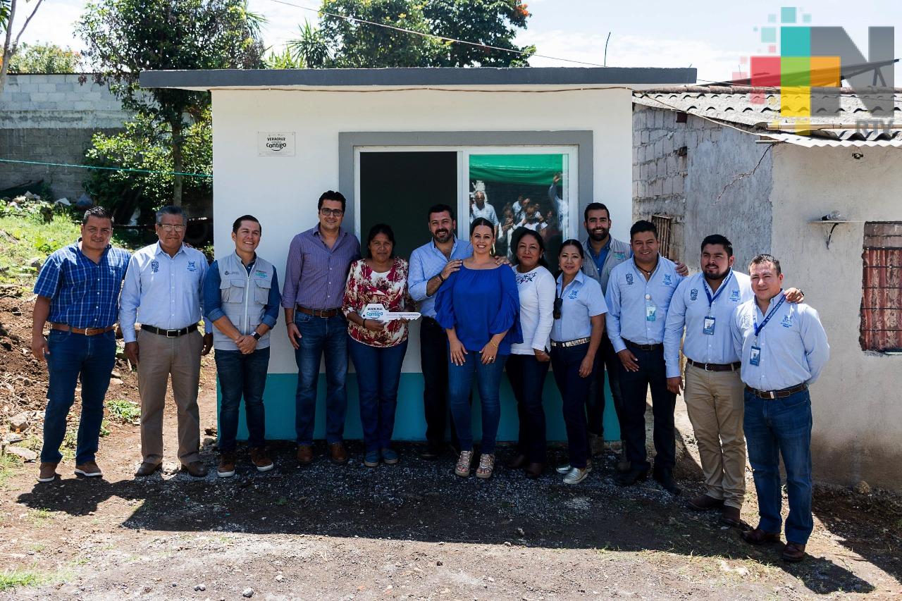 Ayuntamiento de Fortín beneficia a 48 familias con el programa Cuartos Dormitorio