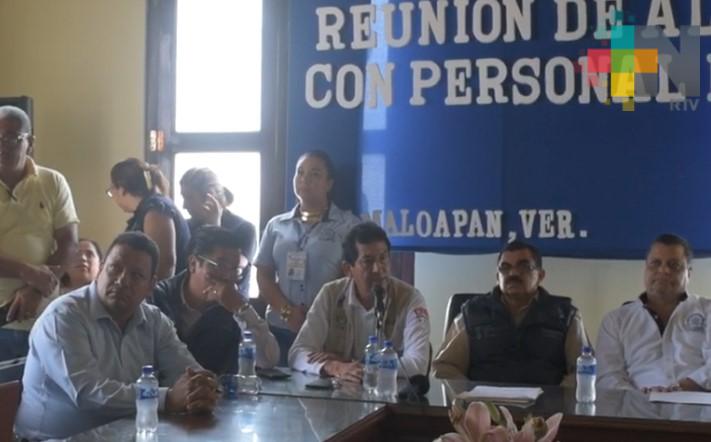 Celebran reunión regional de implementación del sistema de atención médica de emergencias en Cosamaloapan 